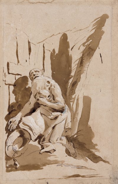 St. Jerome by Giovanni Battista Tiepolo